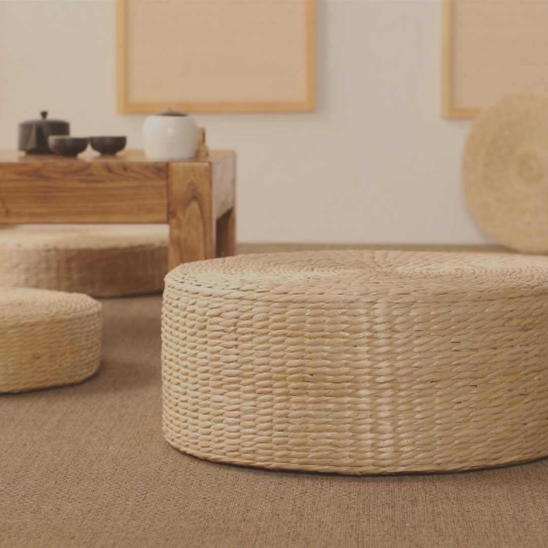 The Grounding Seat - Floor Meditation Cushion - The Sonne Haus