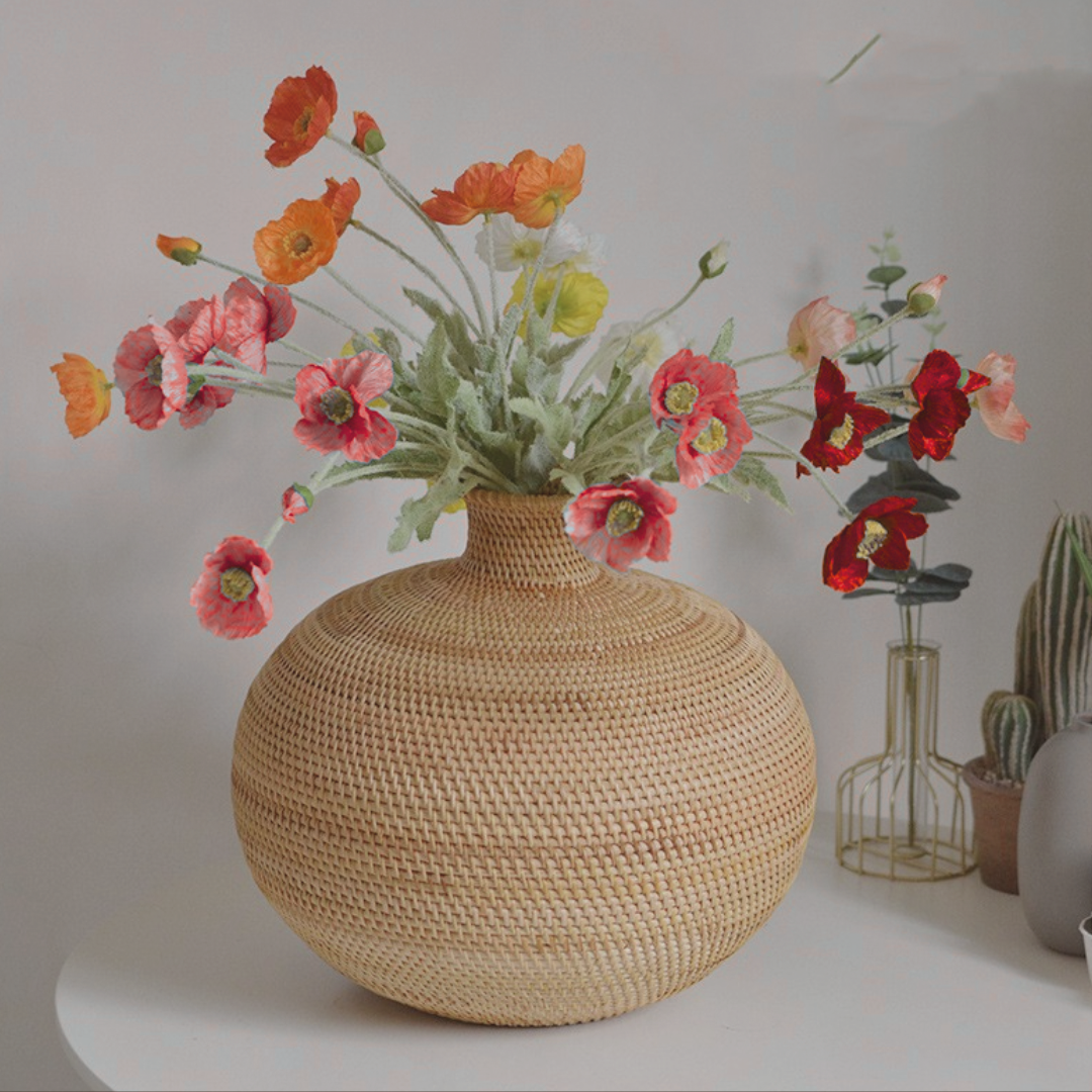 The Temple Basket – Vintage Furniture Flower Baskets - The Sonne Haus