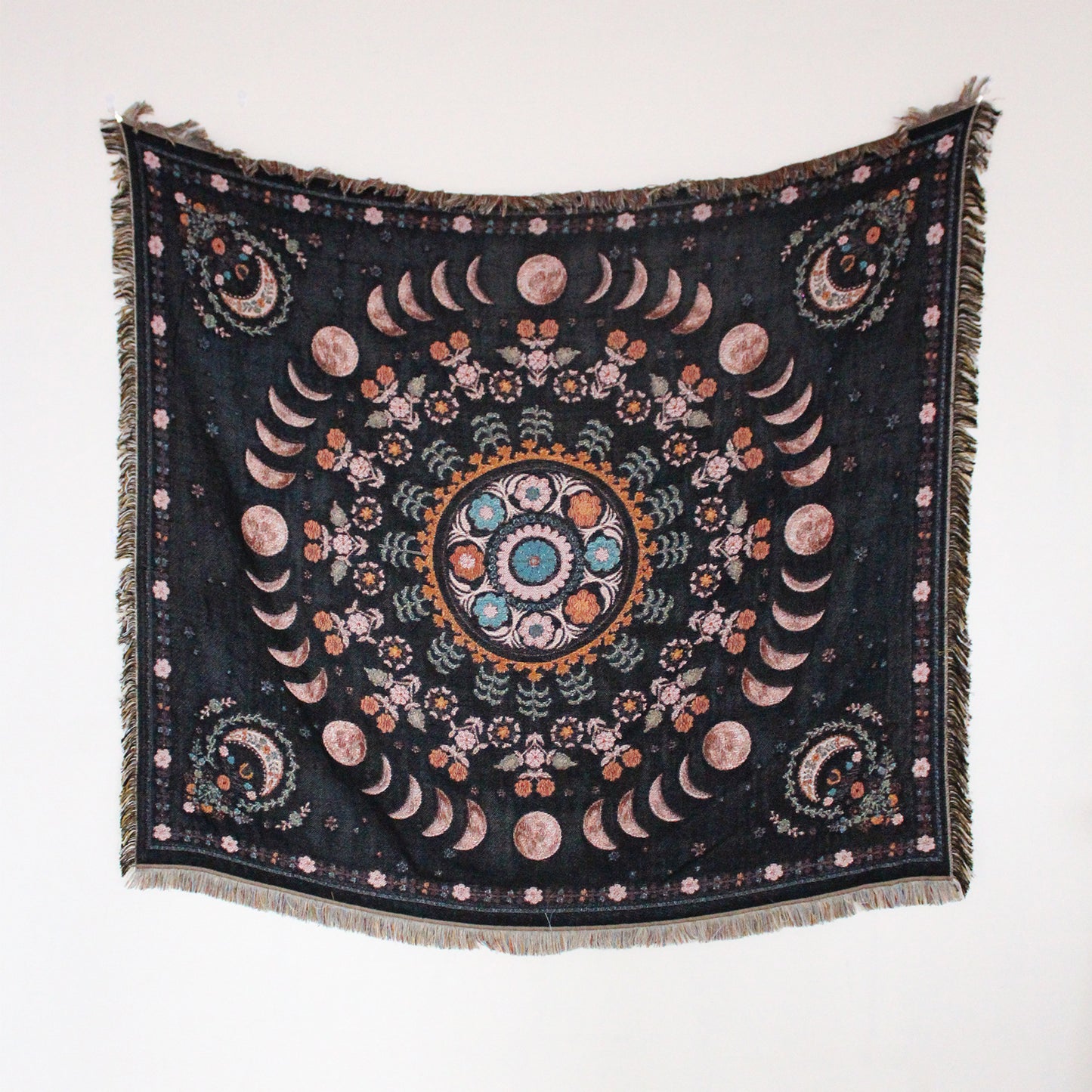Sofa Cover Casual Boho Blanket Fringe - The Sonne Haus
