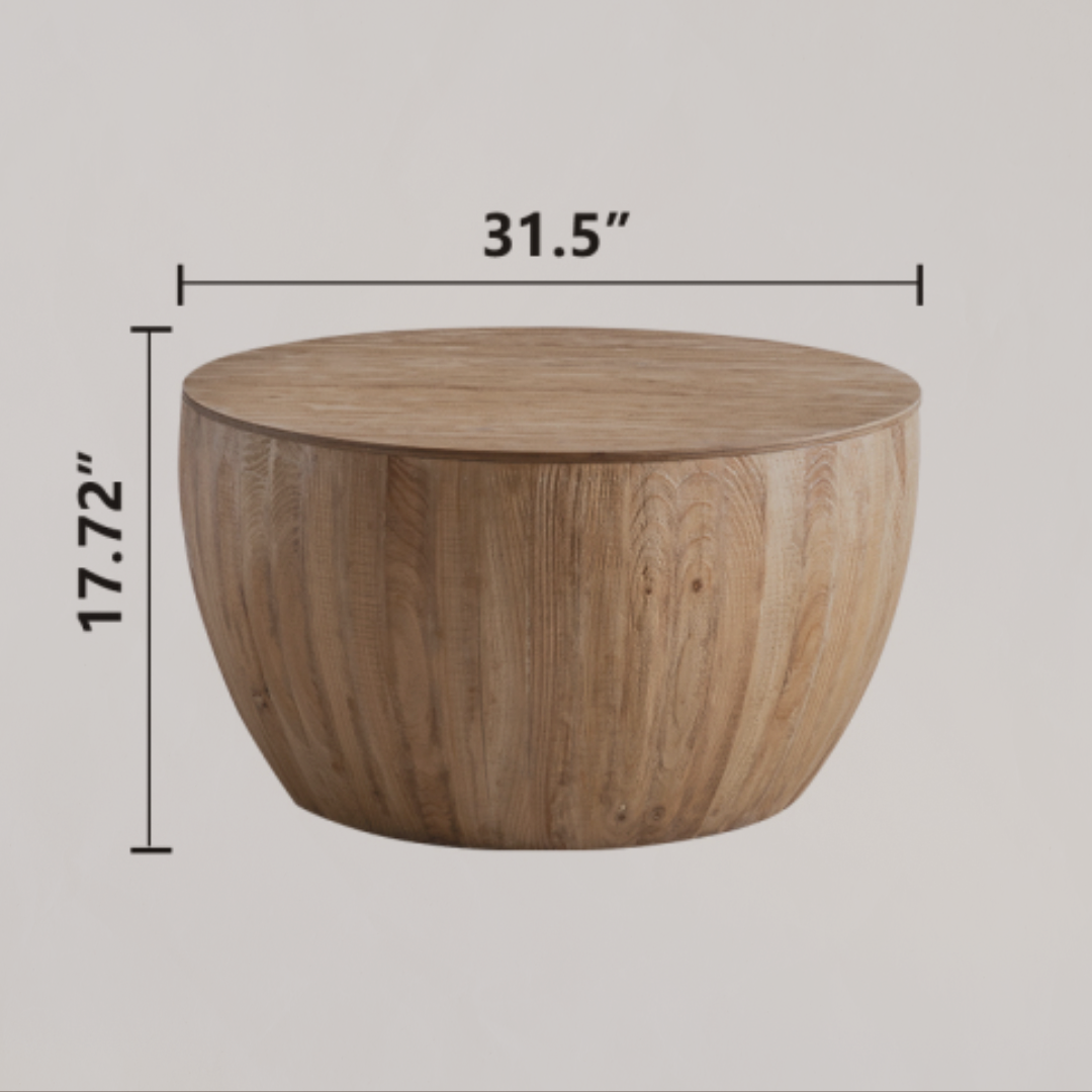 The Atelier Barrel Table Set - The Sonne Haus