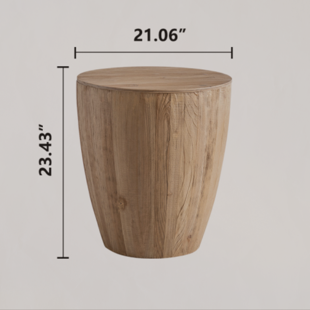 The Atelier Barrel Table Set - The Sonne Haus