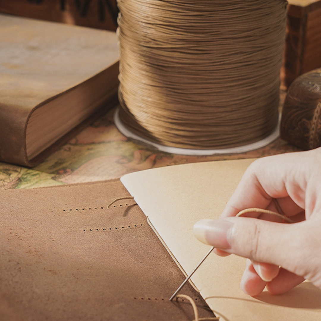 The Archivist’s Journal – Handbound Cowhide Sketchbook - The Sonne Haus