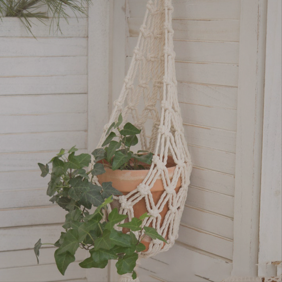 The Hanging Ritual Set I – IV - Hand-Woven Plant Hangers - The Sonne Haus