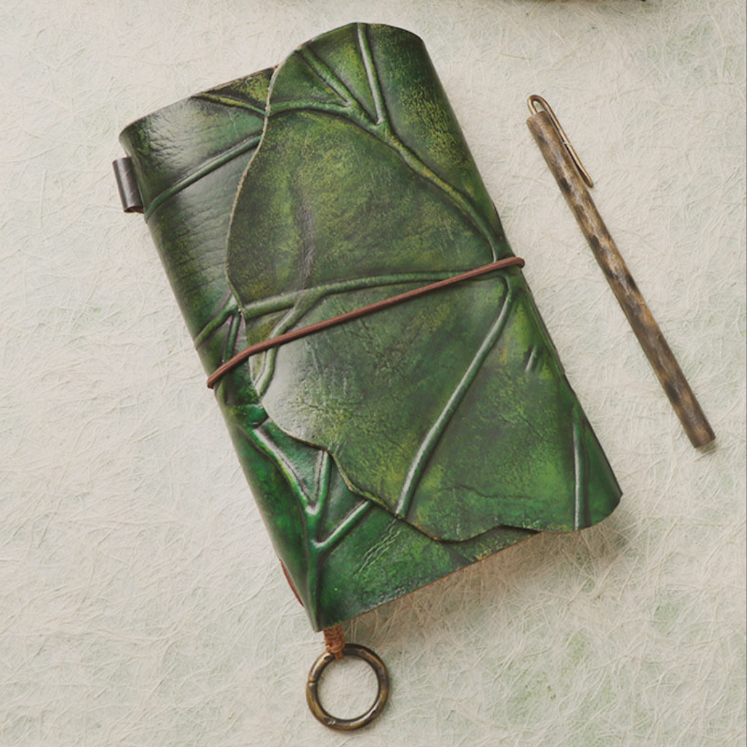 The Alchemist’s Ledger - Handmade Leather Notebook - The Sonne Haus