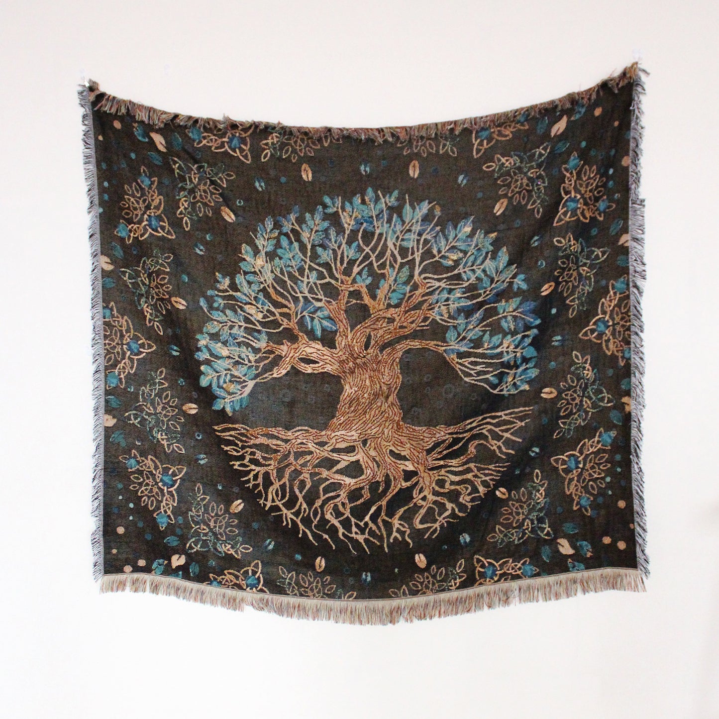 Sofa Cover Casual Boho Blanket Fringe - The Sonne Haus