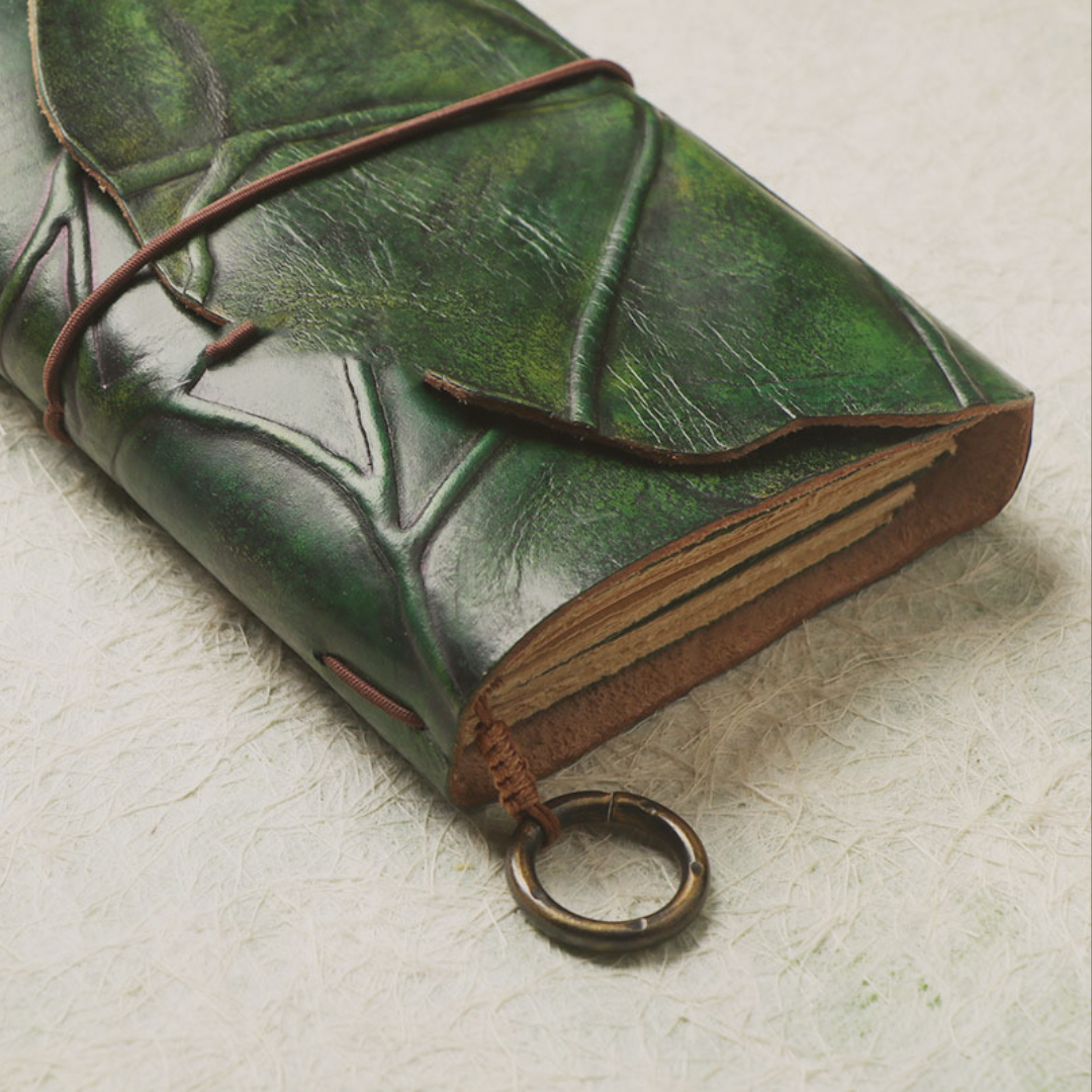 The Alchemist’s Ledger - Handmade Leather Notebook - The Sonne Haus
