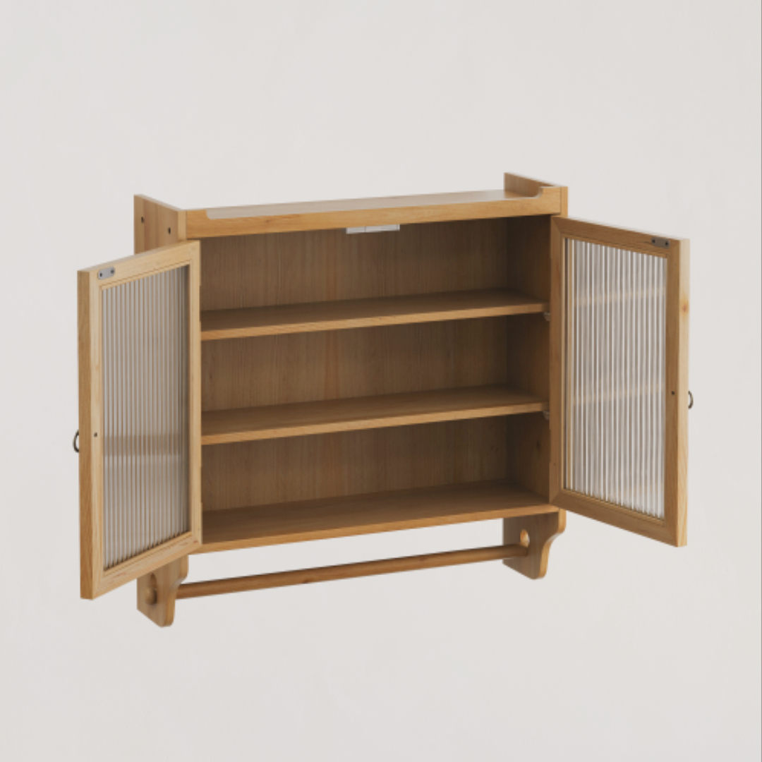 The Curio Cabinet™ – Wall-Mounted Glass Display - The Sonne Haus