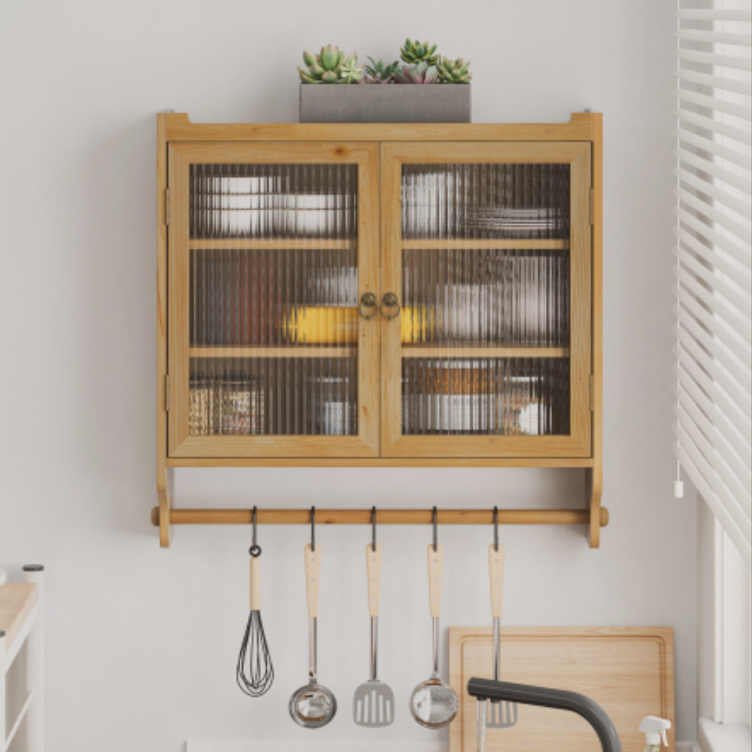 The Curio Cabinet™ – Wall-Mounted Glass Display - The Sonne Haus