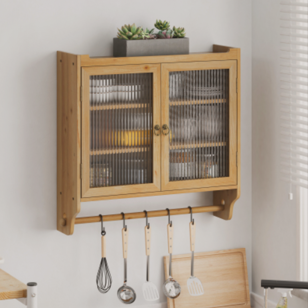The Curio Cabinet™ – Wall-Mounted Glass Display - The Sonne Haus