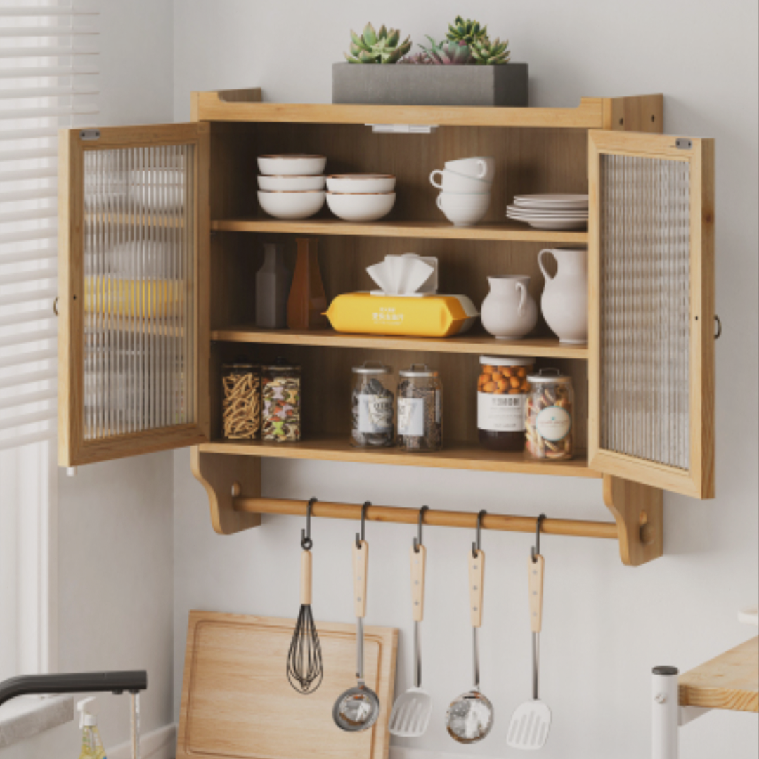 The Curio Cabinet™ – Wall-Mounted Glass Display - The Sonne Haus