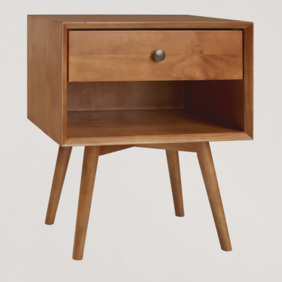 The Caramelo Stand™ – Solid Wood Nightstand - The Sonne Haus