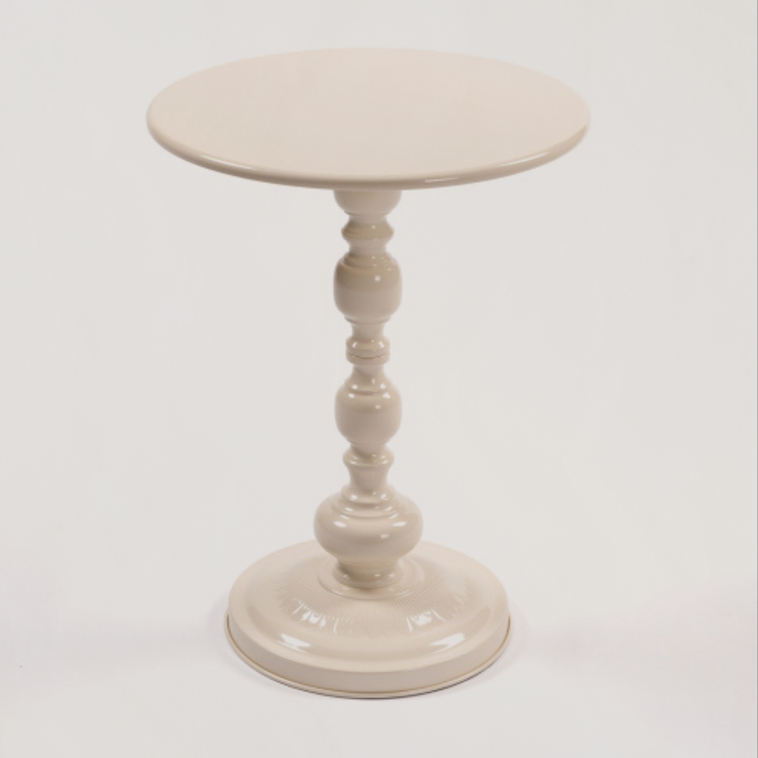 The Aurelio Table™ – Vintage Metal Accent Piece - The Sonne Haus