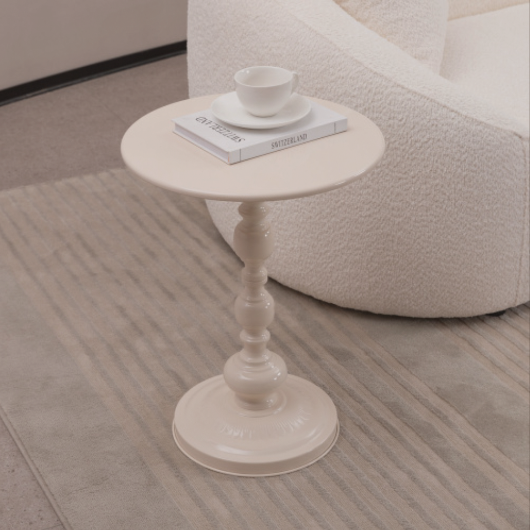 The Aurelio Table™ – Vintage Metal Accent Piece - The Sonne Haus