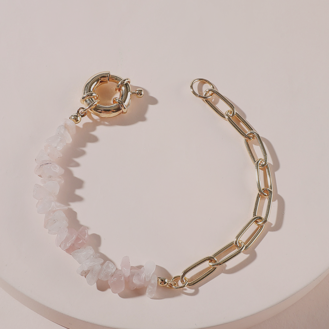 The Frequency Chain - Raw Gemstone Bracelet - The Sonne Haus