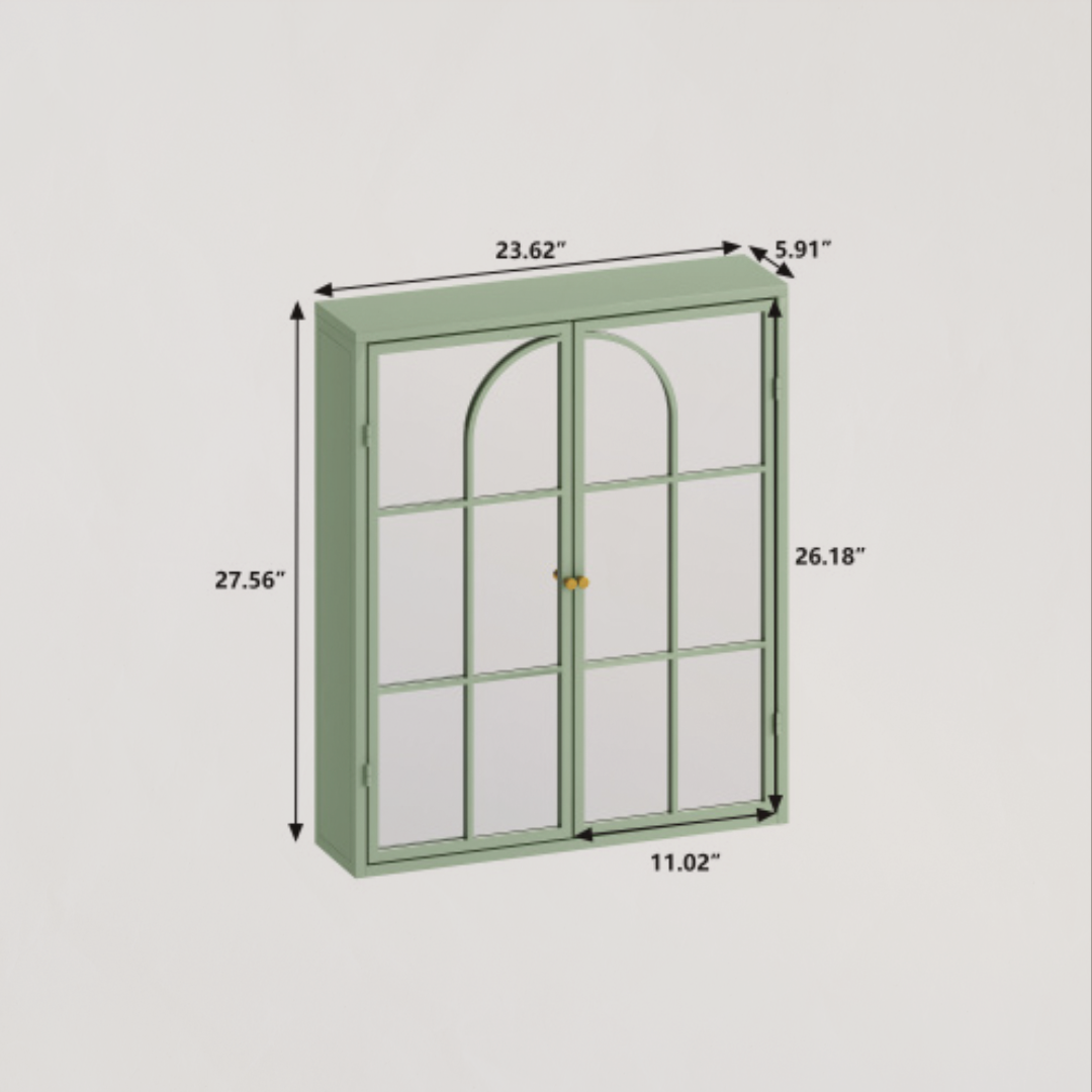 The Verdant Mirror Cabinet™ - The Sonne Haus