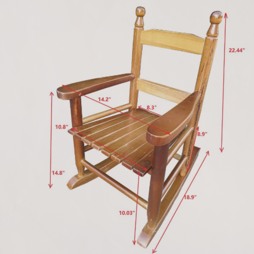 The Kinder Rocker™ - Wooden Rocking Chair for Nursery