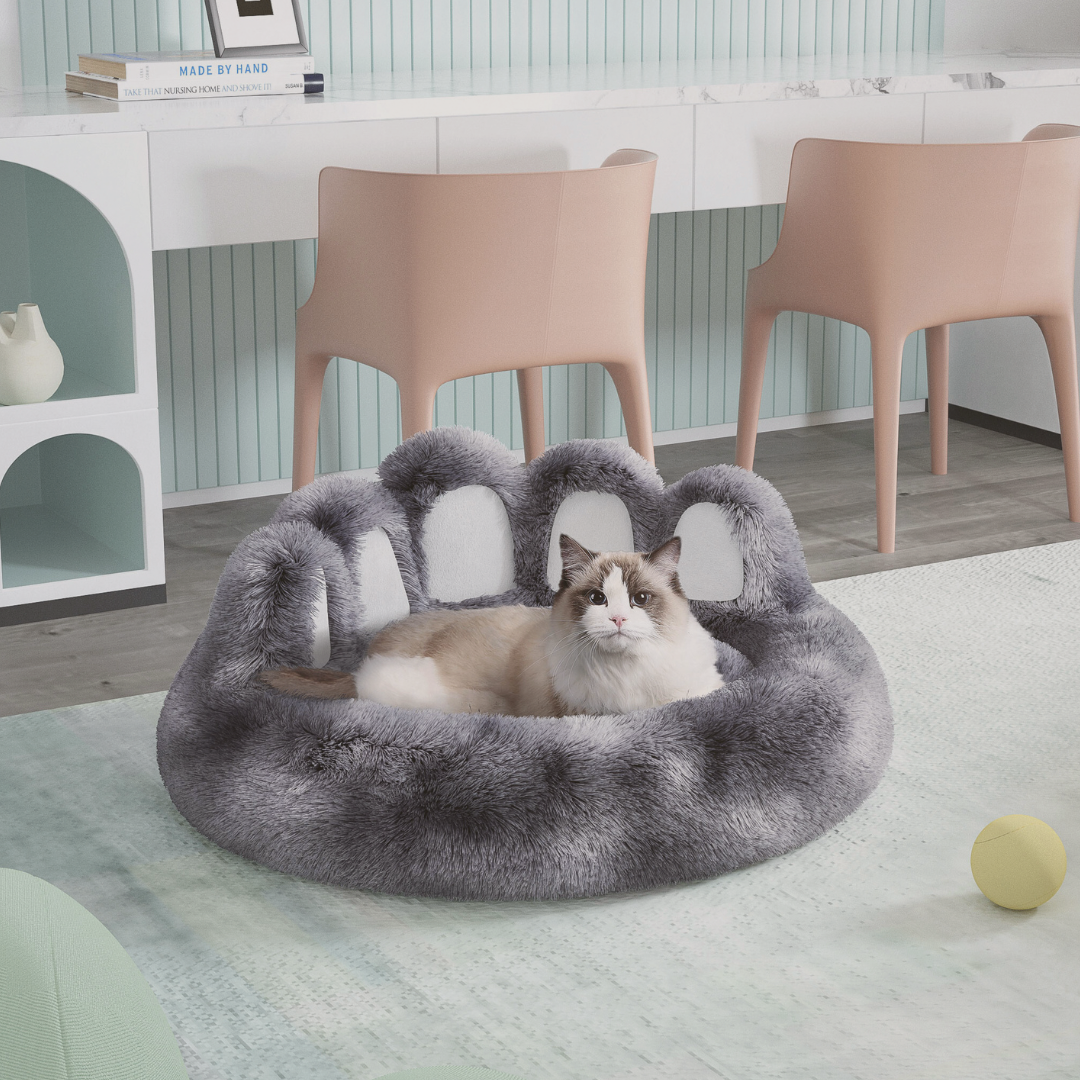 Plush Pet Bed, Bear Paw Dog Bed, Cute Cat Bed, Cozy Dog Bed, Small Dog Furniture, Paw Shape Pet Bed, Dog Bed for Small Dogs, Cat Bed Indoor, Plush Cat Furniture, Feline + Figaro, Pet Lounge Bed, Raised Edge Pet Bed, Soft Dog Bed, Funny Dog Bed, Pet Beds with Style, Cat Bed for Window, Cozy Pet Sleeping Space, Pet Throne Bed, Decorative Dog Bed, Dog Bed That Looks Good