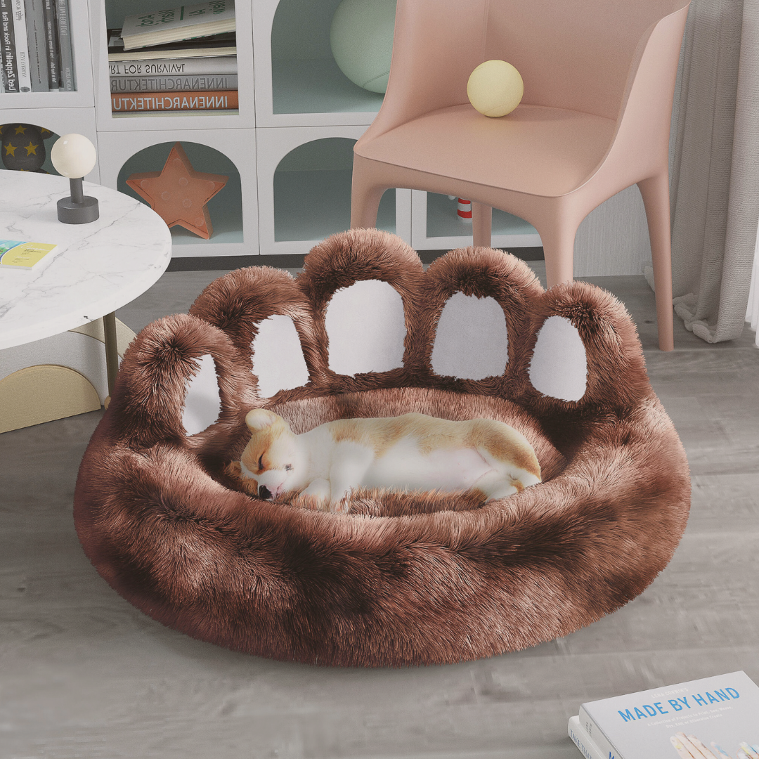 Plush Pet Bed, Bear Paw Dog Bed, Cute Cat Bed, Cozy Dog Bed, Small Dog Furniture, Paw Shape Pet Bed, Dog Bed for Small Dogs, Cat Bed Indoor, Plush Cat Furniture, Feline + Figaro, Pet Lounge Bed, Raised Edge Pet Bed, Soft Dog Bed, Funny Dog Bed, Pet Beds with Style, Cat Bed for Window, Cozy Pet Sleeping Space, Pet Throne Bed, Decorative Dog Bed, Dog Bed That Looks Good