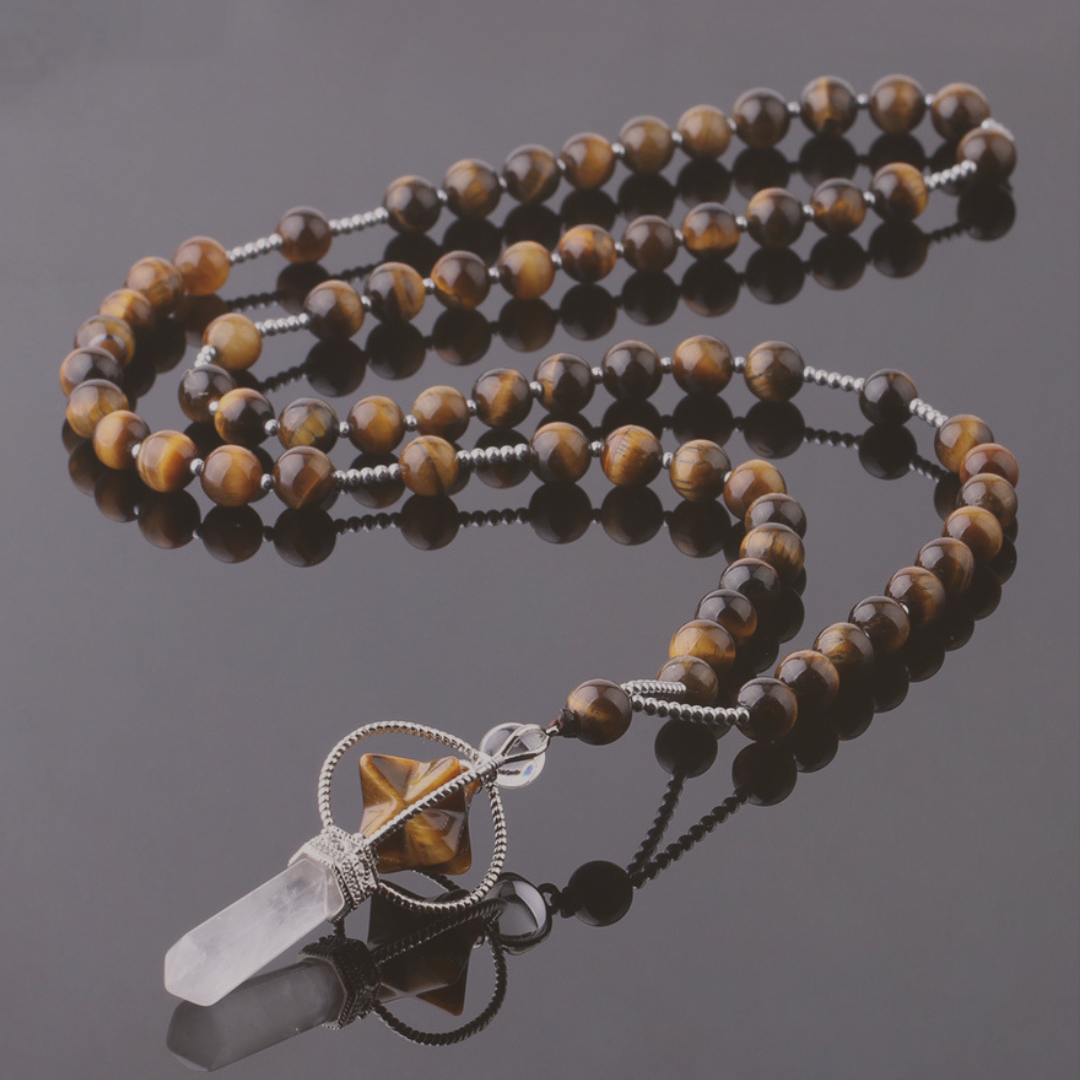 The Pillar - Natural Gemstone Necklace - The Sonne Haus