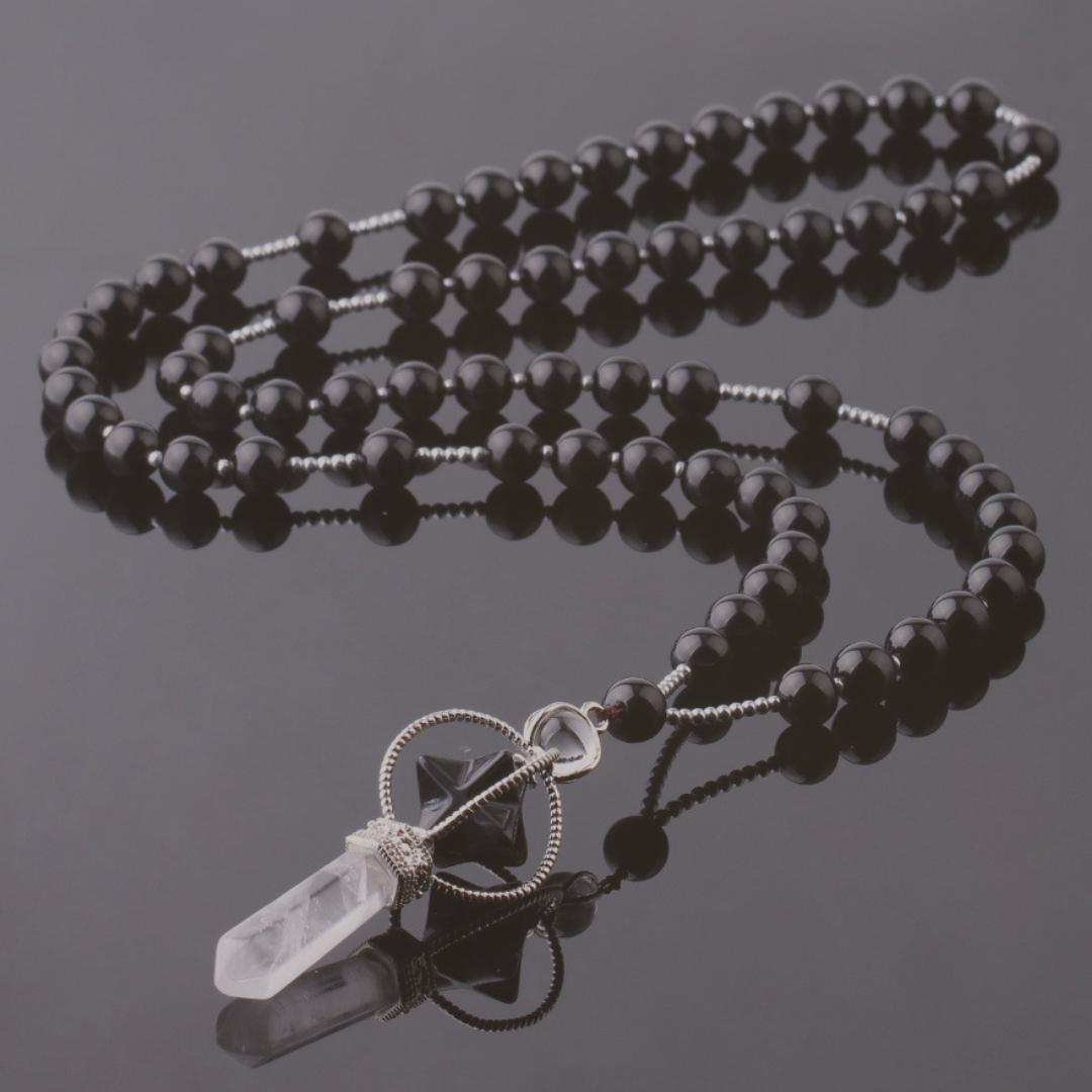 The Pillar - Natural Gemstone Necklace - The Sonne Haus