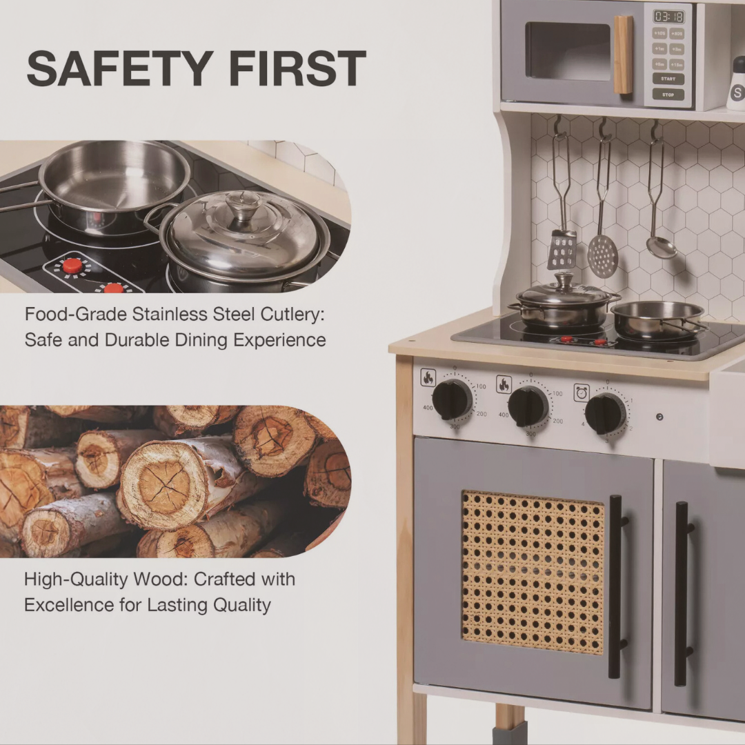 Littlest Sous Chef™ - Pretend Play Kitchen Cooking Set