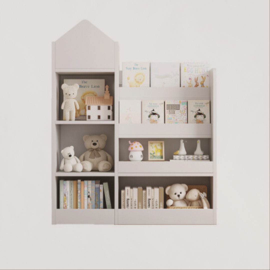 The Little Archive™ - Wooden Toy Storage Organizer Cabinet