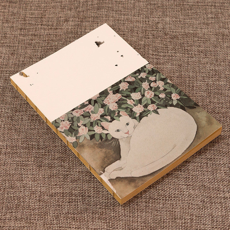 Doodle Blank Painting Notebook Notepad Blank Paper