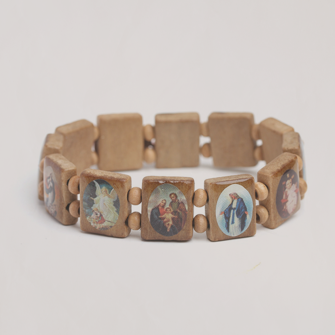 The Pilgrimage - Natural Wooden Bracelet - The Sonne Haus