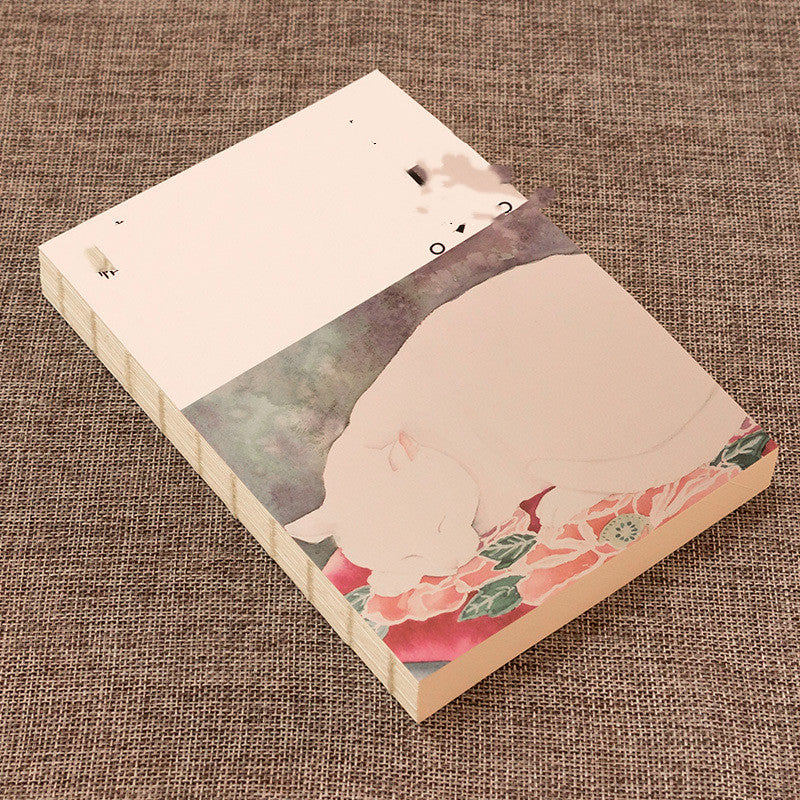 Doodle Blank Painting Notebook Notepad Blank Paper