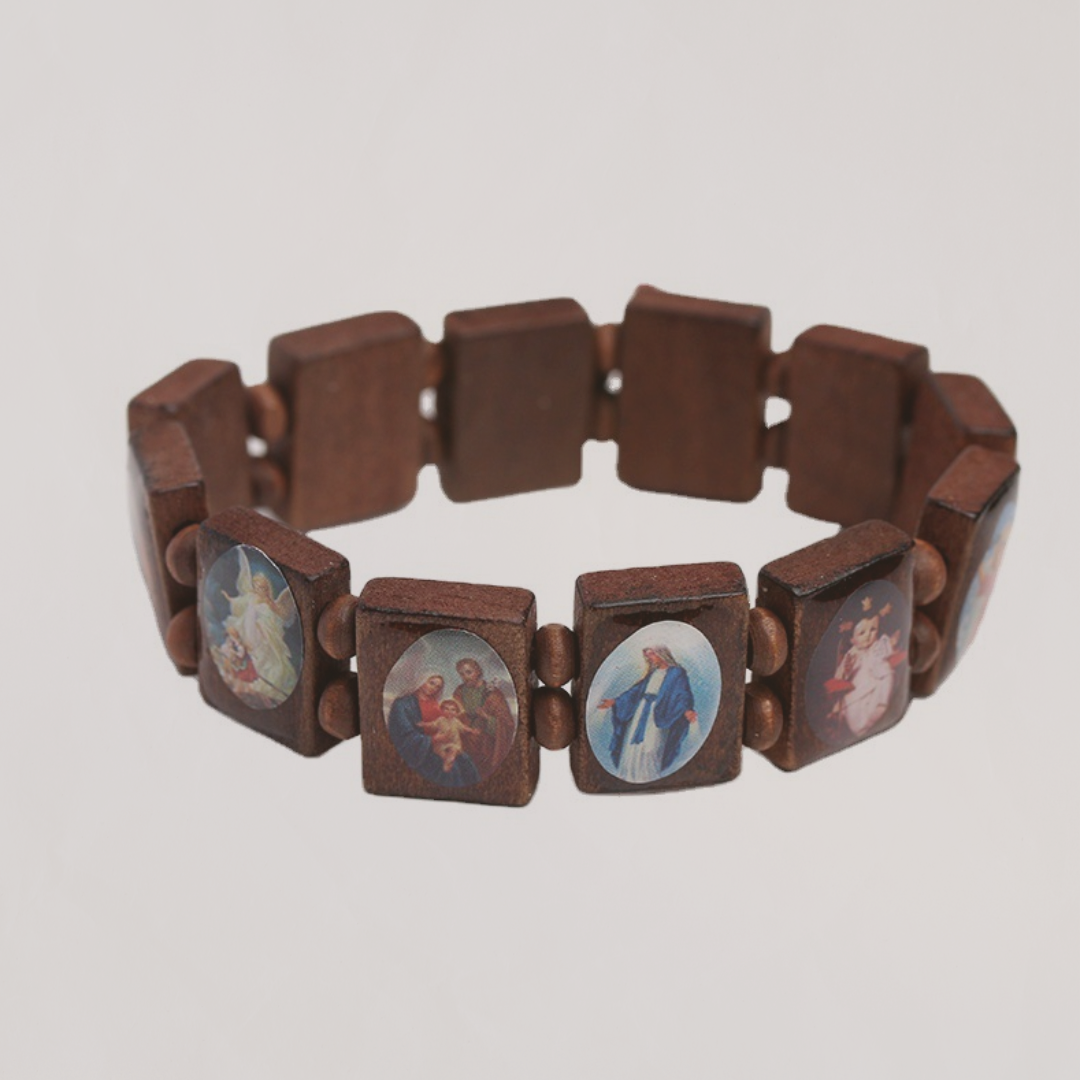 The Pilgrimage - Natural Wooden Bracelet - The Sonne Haus
