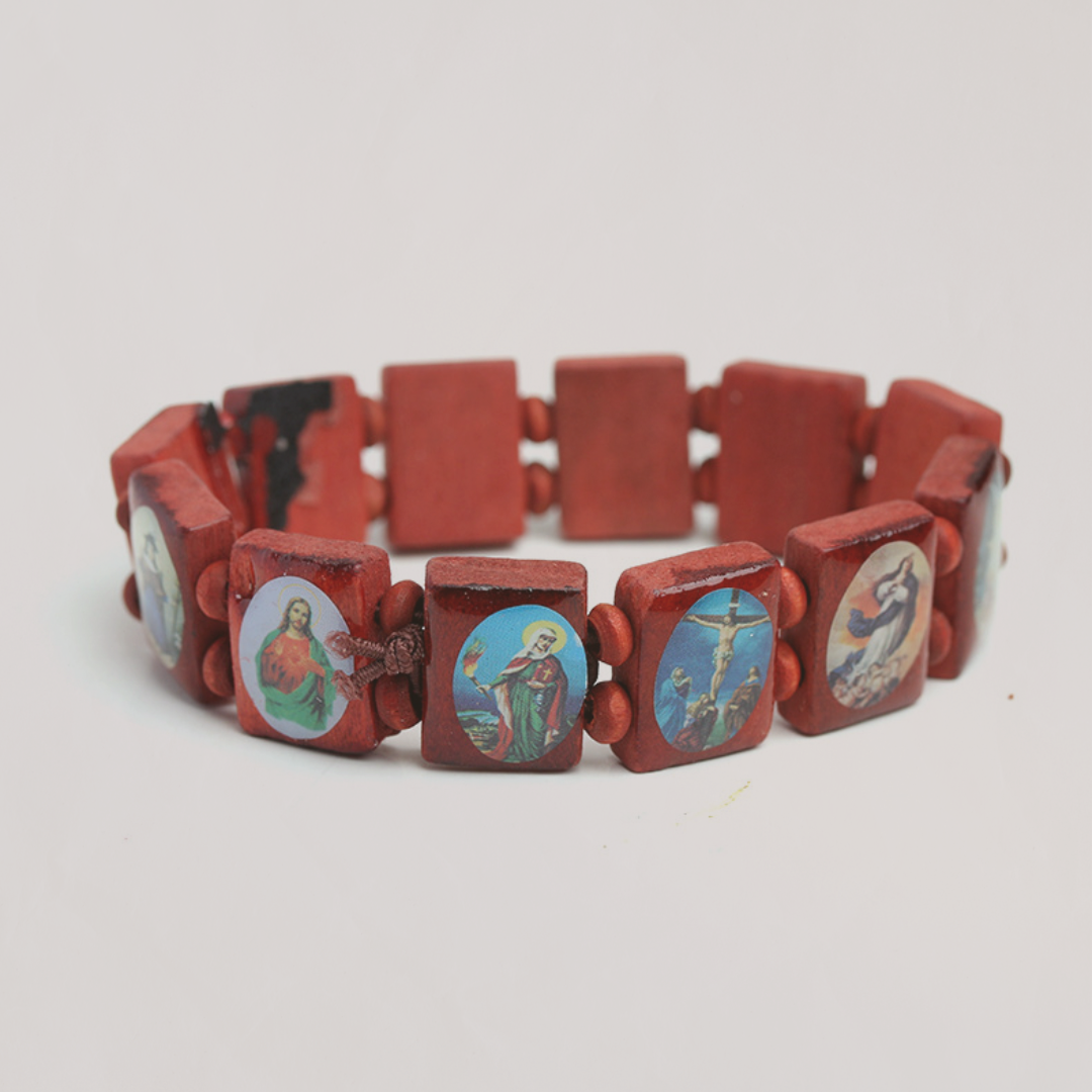 The Pilgrimage - Natural Wooden Bracelet - The Sonne Haus