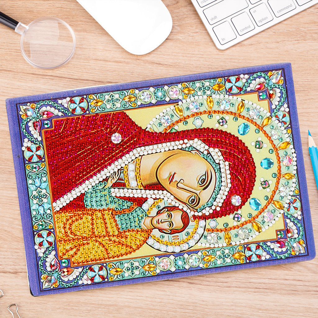 5d Diamond Painting Notebook Owl Alien Shaped Diy