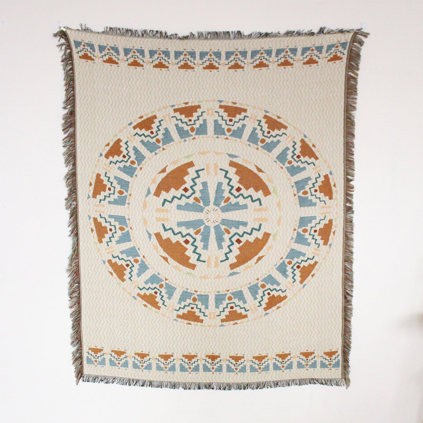 Sofa Cover Casual Boho Blanket Fringe - The Sonne Haus