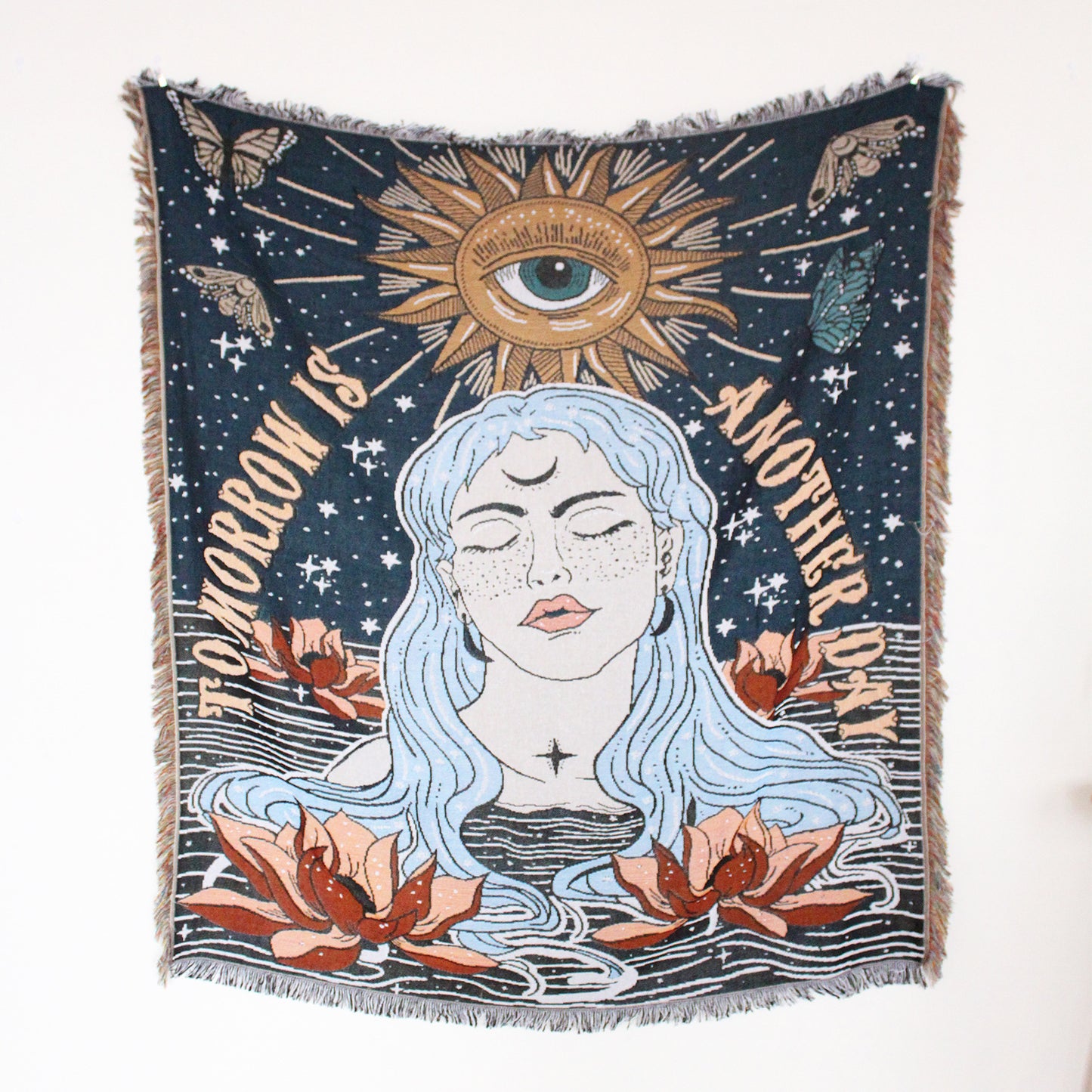 Sofa Cover Casual Boho Blanket Fringe - The Sonne Haus