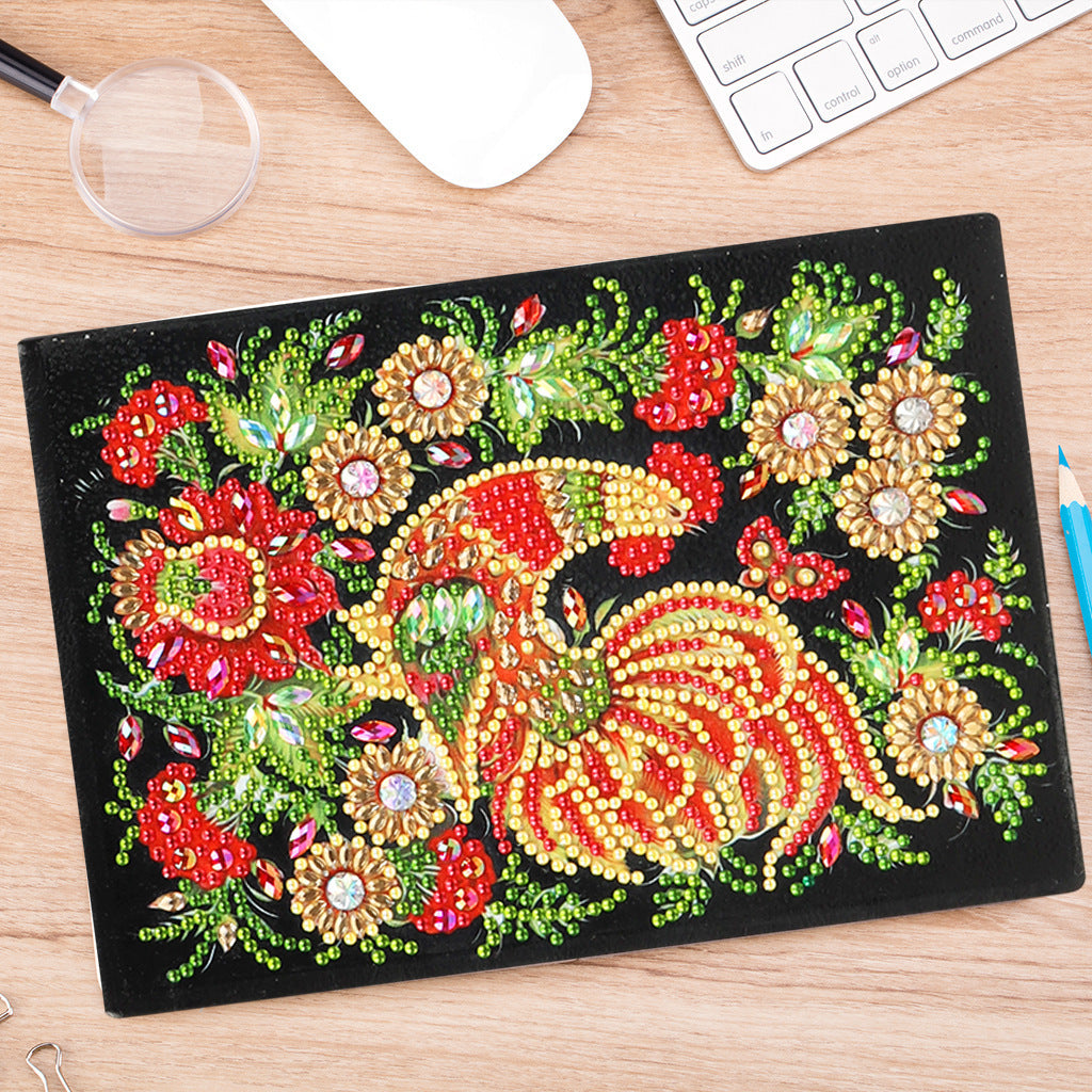 5d Diamond Painting Notebook Owl Alien Shaped Diy