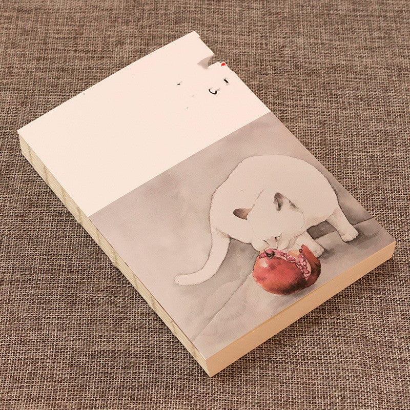 Doodle Blank Painting Notebook Notepad Blank Paper