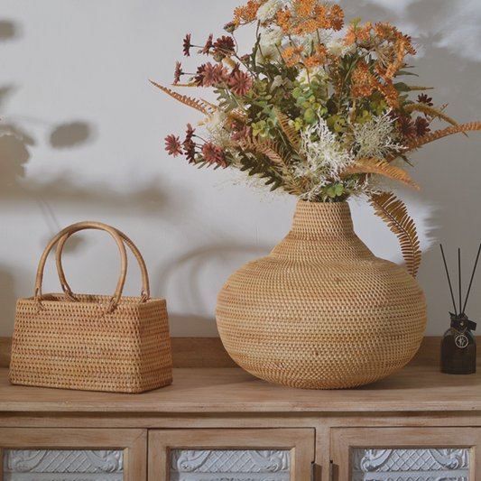 The Temple Basket – Vintage Furniture Flower Baskets - The Sonne Haus