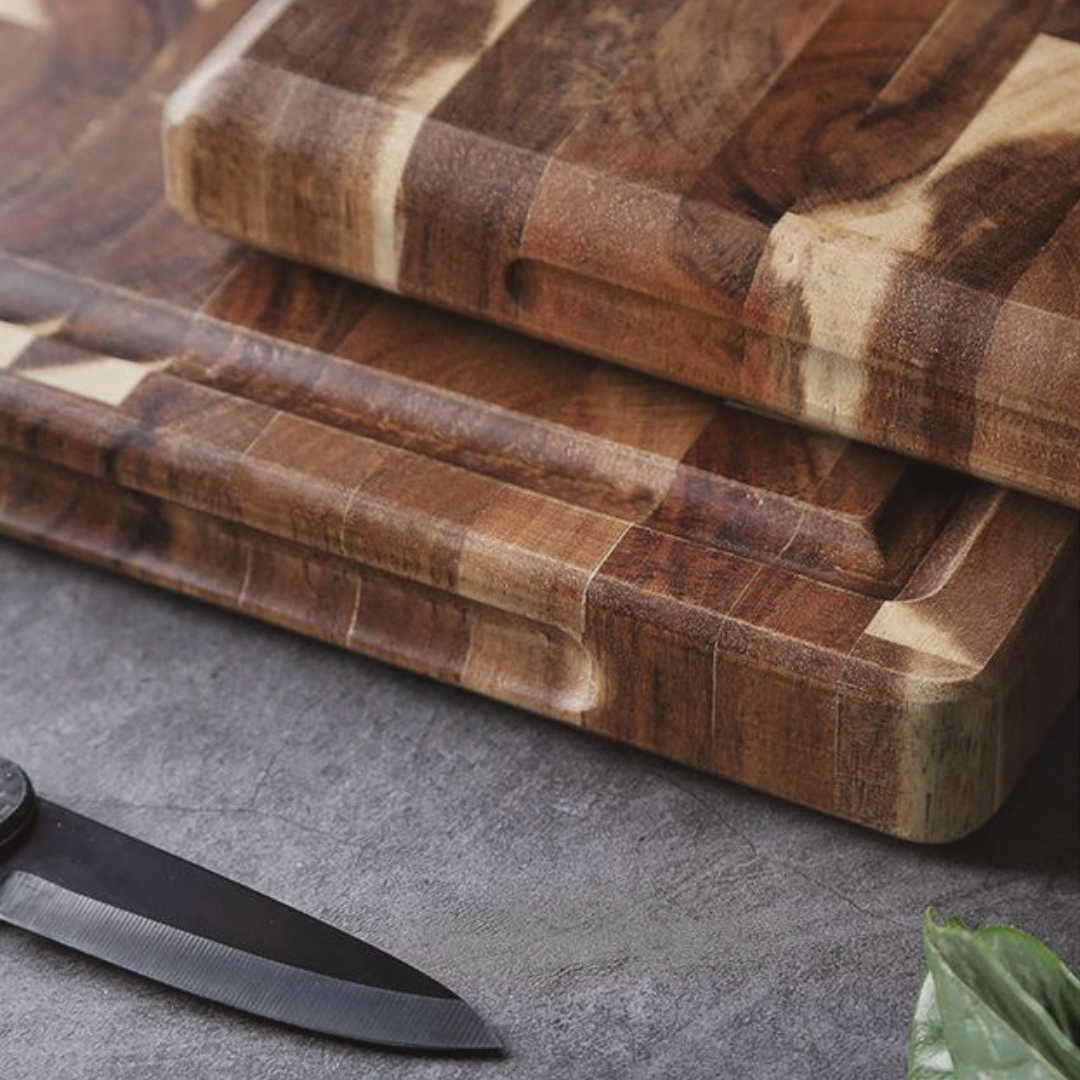 The Heritage Board — Solid Wood Parquet Cutting Block - The Sonne Haus