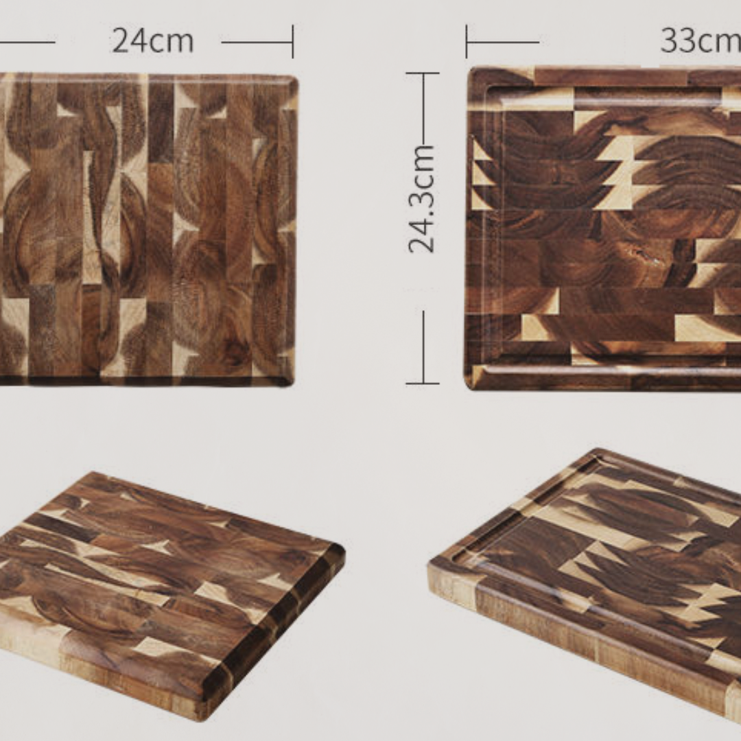 The Heritage Board — Solid Wood Parquet Cutting Block - The Sonne Haus