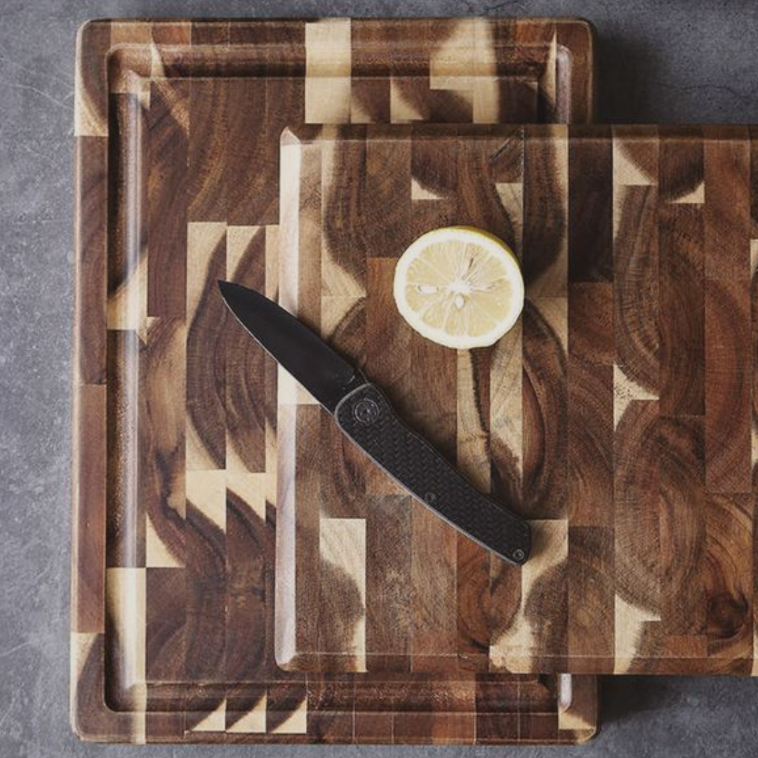 The Heritage Board — Solid Wood Parquet Cutting Block - The Sonne Haus