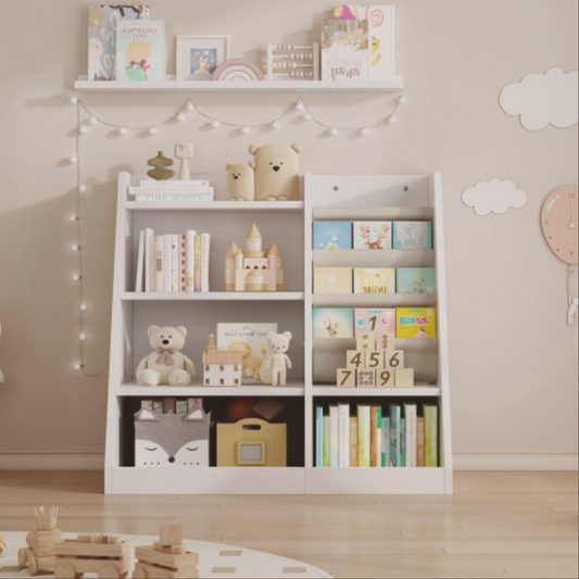 The Little Archive™ - Wooden Toy Storage Organizer Cabinet