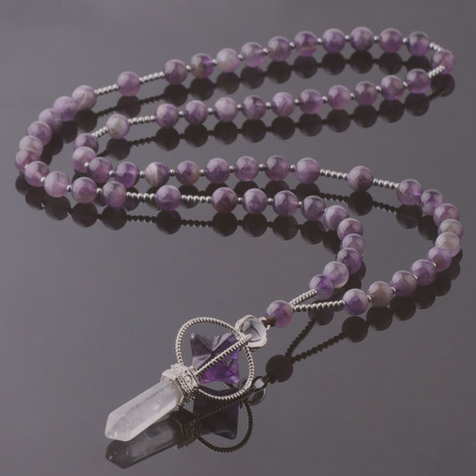 The Pillar - Natural Gemstone Necklace - The Sonne Haus