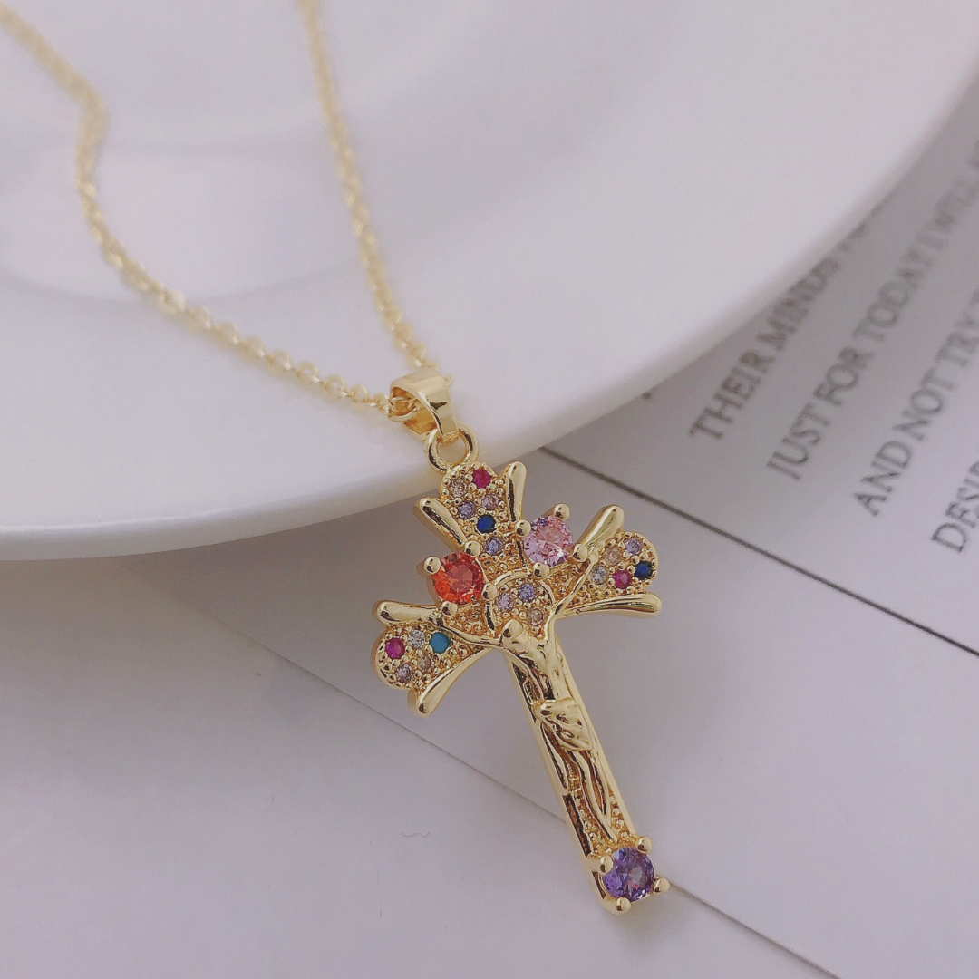 The Golden Devotion Necklace - The Sonne Haus