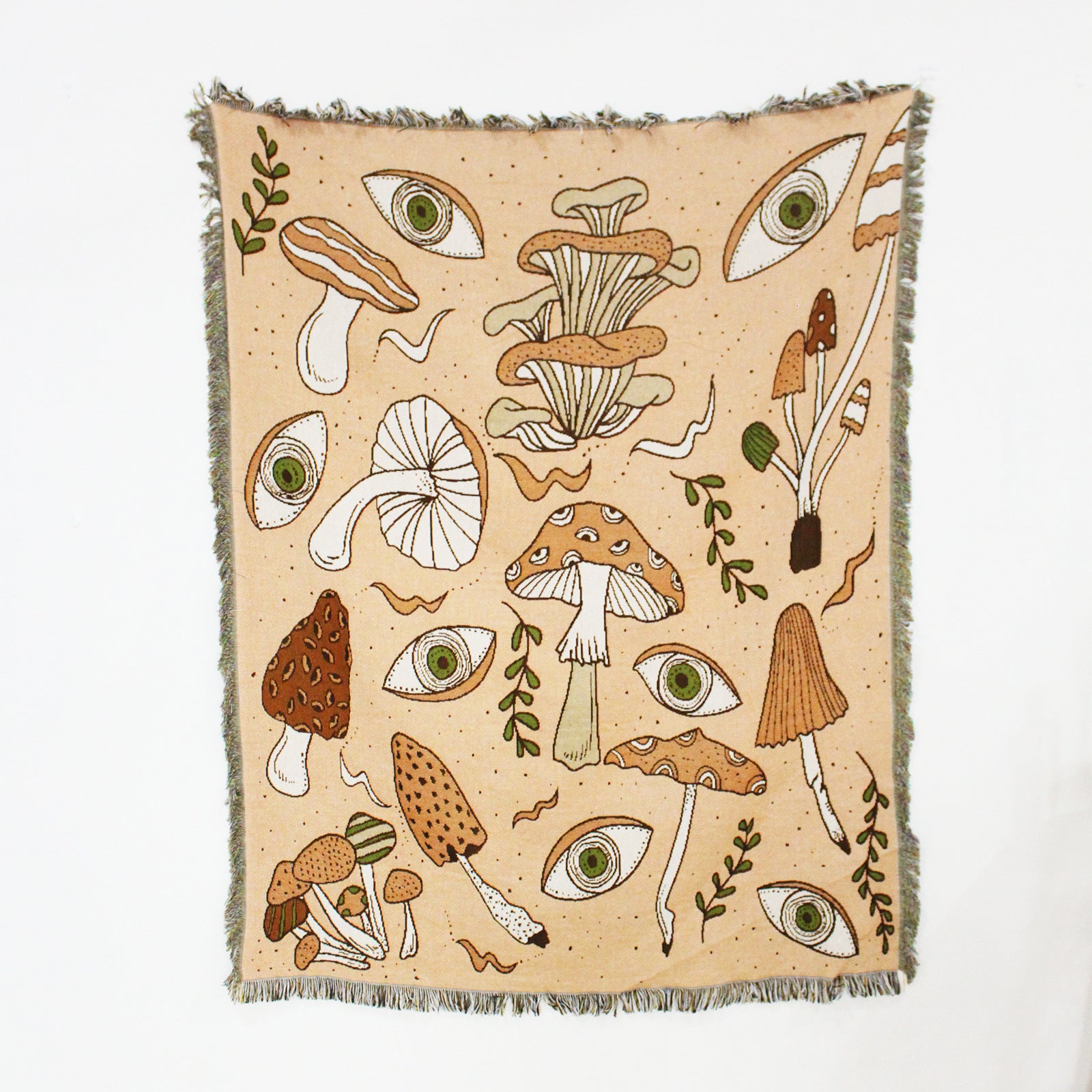 Sofa Cover Casual Boho Blanket Fringe - The Sonne Haus